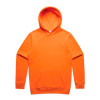 Hi Vis Coloured Hoodie Orange